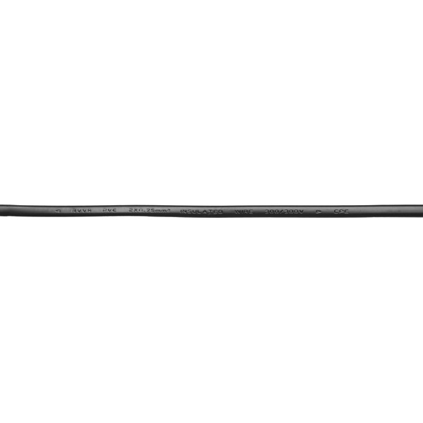 Кабель Premier 5-180 IEC C7 (2-pin) Евровилка (5-180(0.5) 1.8) (1.8м, черный)