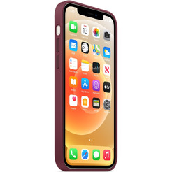 Бампер BINGO Silicone Case iPhone 12/12 Pro Бордовый