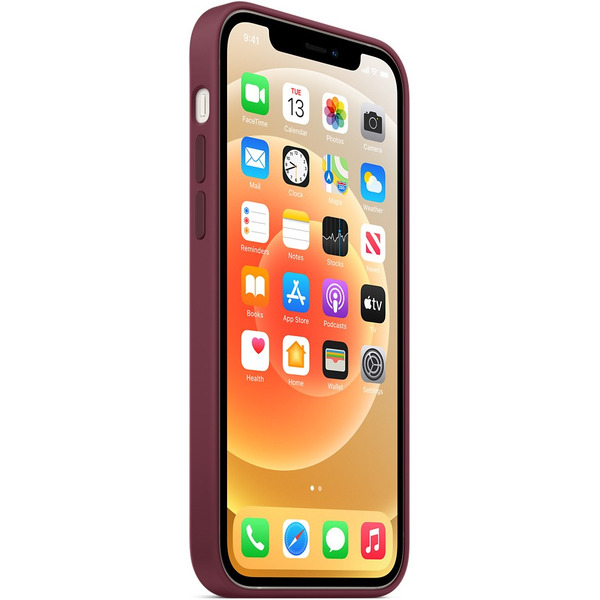 Бампер BINGO Silicone Case iPhone 12/12 Pro Бордовый
