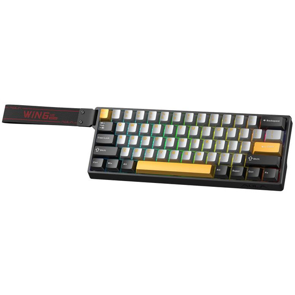 Клавиатура AULA WIN60HE MAX Gray-Black-Orange