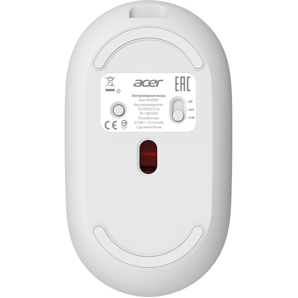 Мышь Acer OMR301 (белый)