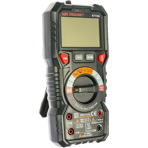Мультиметр цифровой КВТ 79126 KT 118A серия PROLINE
