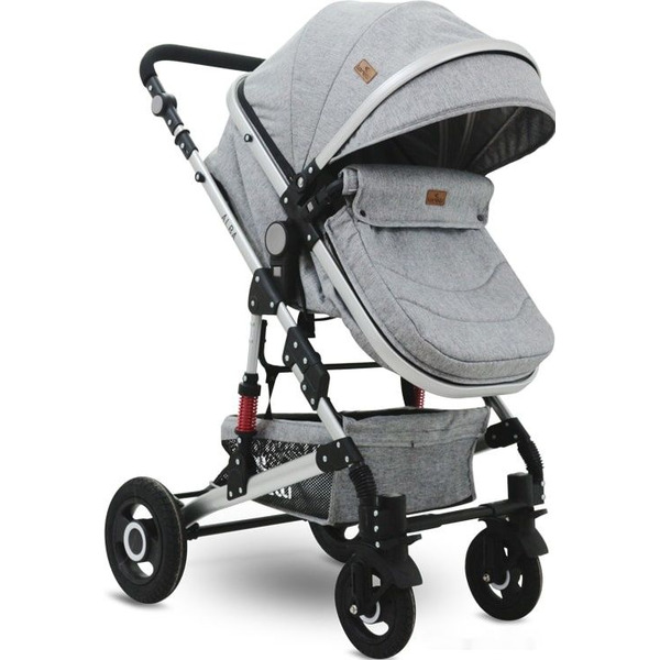 Детская коляска LORELLI Alba 2в1 (светло-серый)