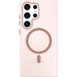 Задняя накладка CASE Translucent Strip Samsung Galaxy S24 Ultra, золотой