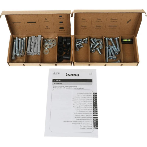 Кронштейн для телевизора Hama 00220844 (черный)