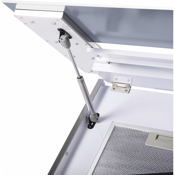 Кухонная вытяжка MAUNFELD Mersey 60 (нержавеющая сталь\белое стекло)