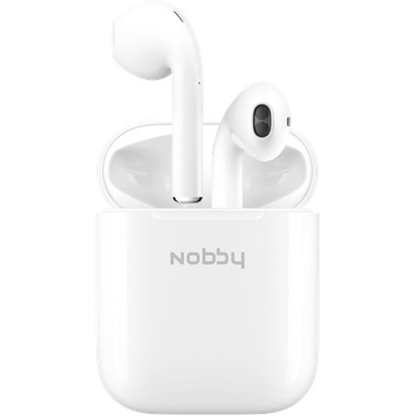 Беспроводная стереогарнитура NOBBY Practic T-101 (NBP-BH-42-48) пластик, белый