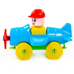 Конструктор Полесье Юный путешественник 55378 Самолет