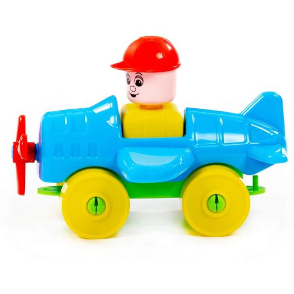 Конструктор Полесье Юный путешественник 55378 Самолет