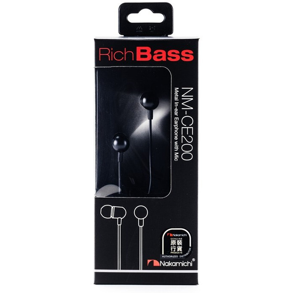 Наушники Nakamichi NM-CE200 (черный)