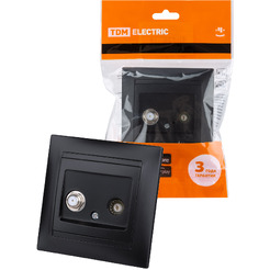 Розетка телевизионная TDM Electric Лама SQ1815-0620