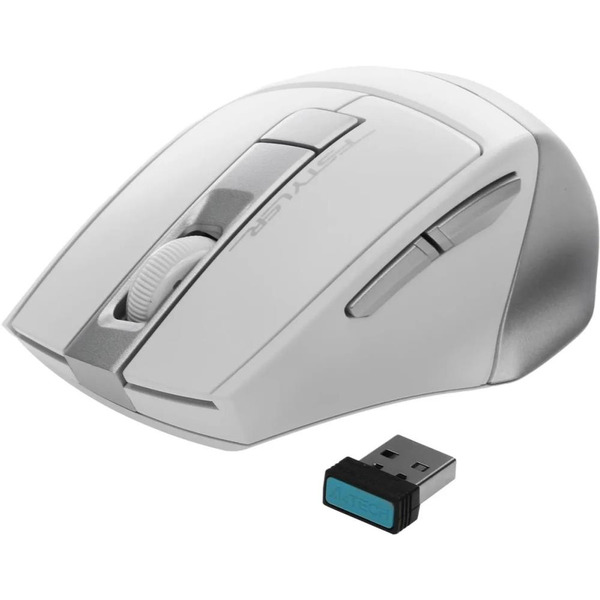 Мышь A4Tech Fstyler FG35S (белый/серебристый)