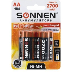 Аккумулятор SONNEN AA 2700мАч 455608