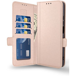 Чехол-книжка Case Book для Xiaomi Redmi Note 13 4G с магнитной застежкой (бежевый)