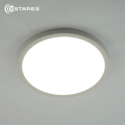 Припотолочная люстра Estares Round 28W R-300x25-WHITE/WHITE-220-IP44 4000K