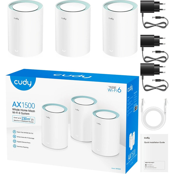 Wi-Fi система Cudy M1500 (3-Pack)