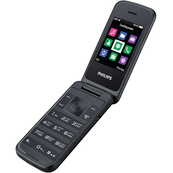 Мобильный телефон Philips Xenium E255 (синий)