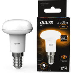 Лампа Gauss LED Reflector R39 E14 4W 2700K/3000K 106001104