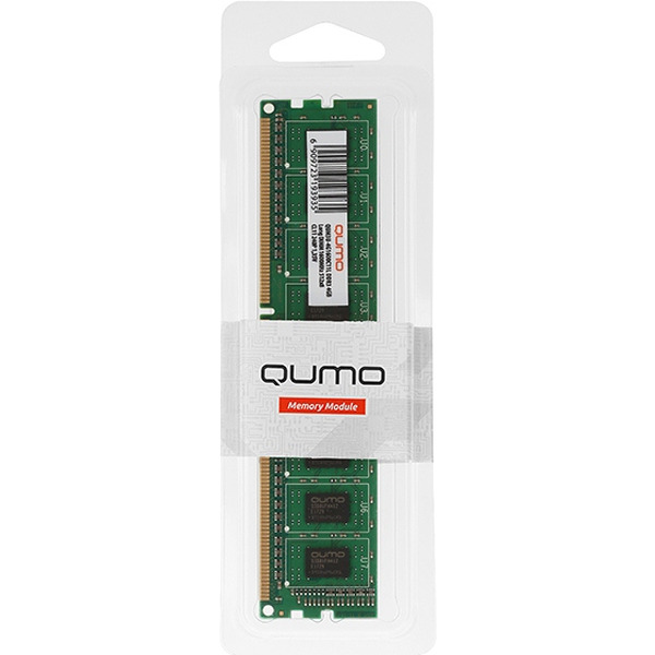 Оперативная память QUMO 4GB DDR3 QUM3U-4G1600С11L