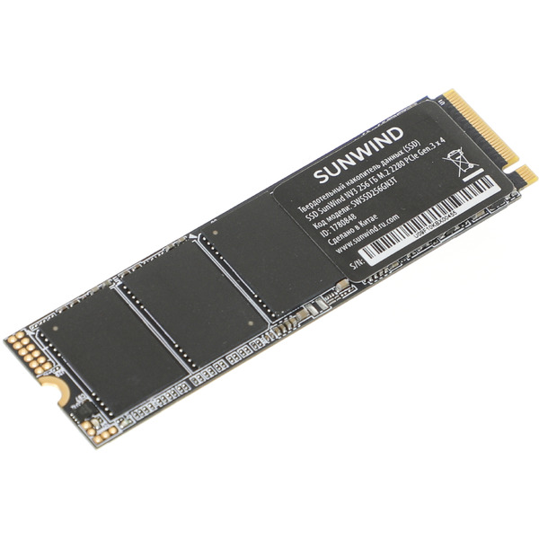 SSD SunWind NV3 SWSSD256GN3T 256GB
