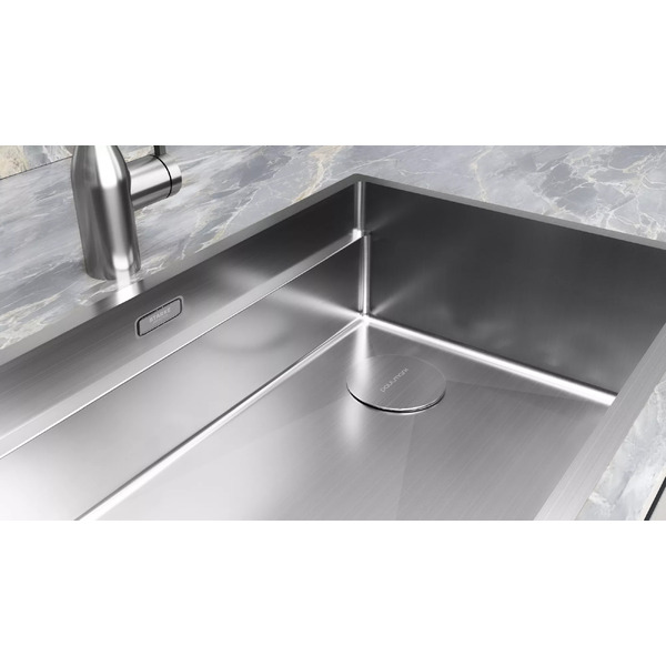 Кухонная мойка Paulmark Next-Multi Sink 74 Uni PM787445-BS (брашированная сталь)