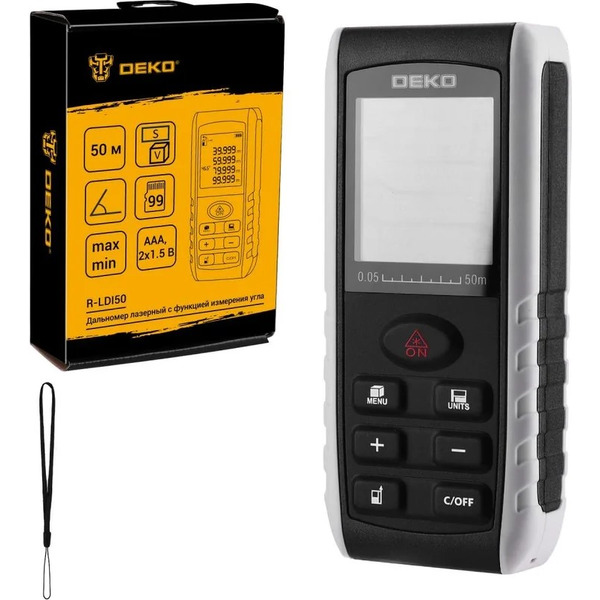 Лазерный дальномер Deko R-LDI50(083-3603)