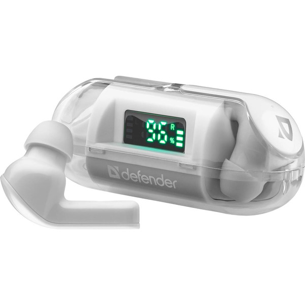 Наушники Defender Twins 916 (белый)