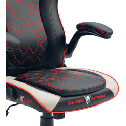 Кресло компьютерное FLOKY NEXUS Grey-Red