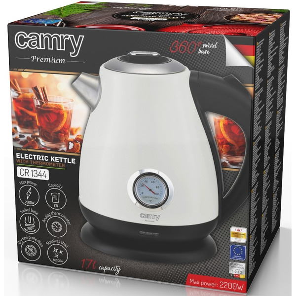 Электрический чайник CAMRY CR1344 WH