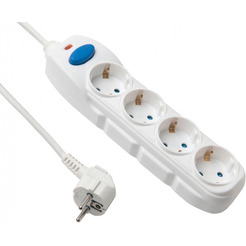 Удлинитель Electraline 62011 (1.5м, белый)