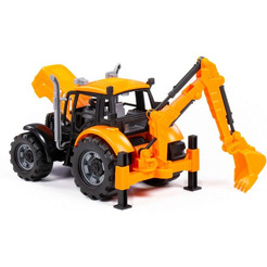 Экскаватор Полесье Прогресс 91543 (оранжевый)