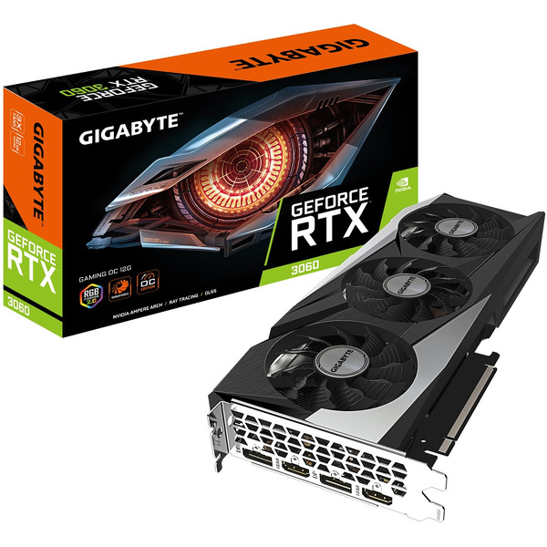 Видеокарта Gigabyte GeForce RTX 3060 Gaming OC 12G GV-N3060GAMING OC-12GD REV2.0