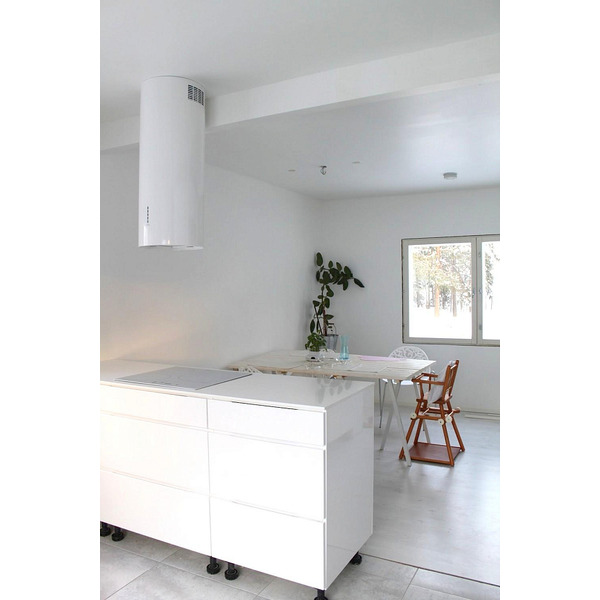 Кухонная вытяжка Falmec Polar White Isola 35 (белый)