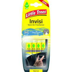 Ароматизатор-дефлектор для салона авто LITTLE TREES Invisi Новая машина