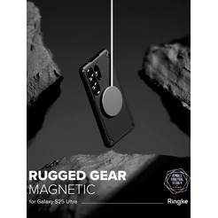 Чехол Ringke RUGGED GEAR MAGNETIC для Galaxy S25 Ultra BLACK
