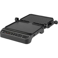 Электрогриль Hyundai HYG-7000 серебристый/черный