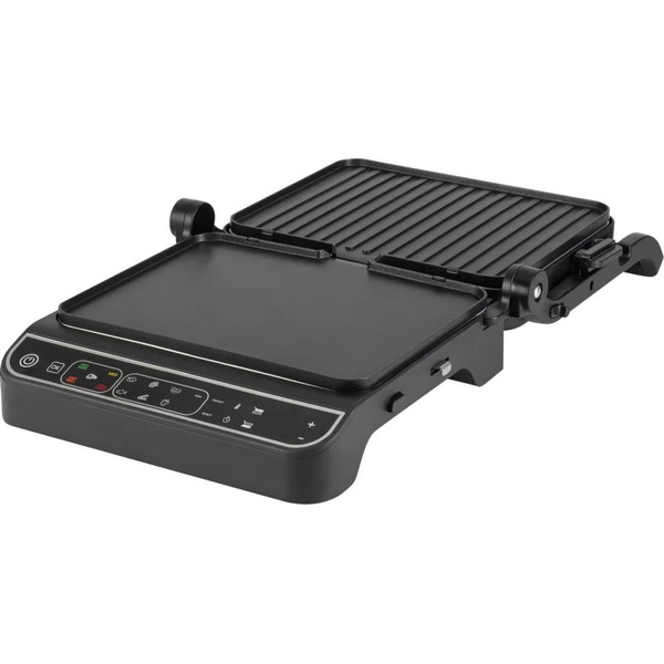 Электрогриль Hyundai HYG-7000 серебристый/черный