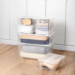 Контейнер для хранения Econova Tex-Box 434207101 (21л, бесцветный)