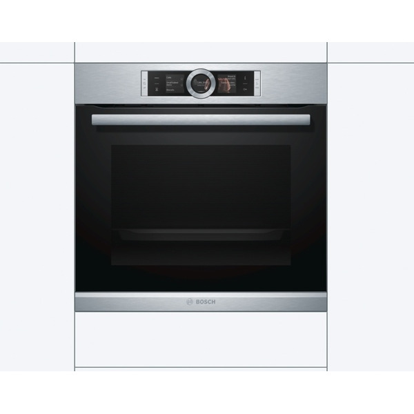 Электрический духовой шкаф Bosch HBG636BS1