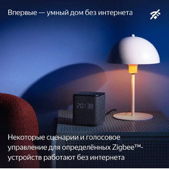 Умная колонка Яндекс Станция Миди (YNDX-00054GRY) серый