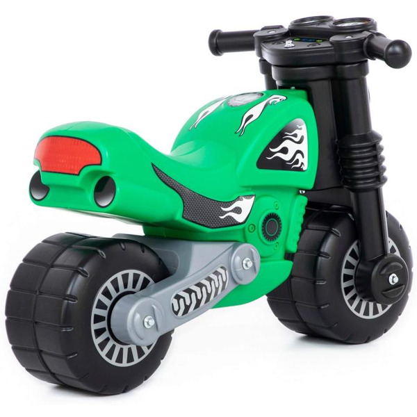 Мотоцикл Полесье 66282 Моторбайк (зелёный)