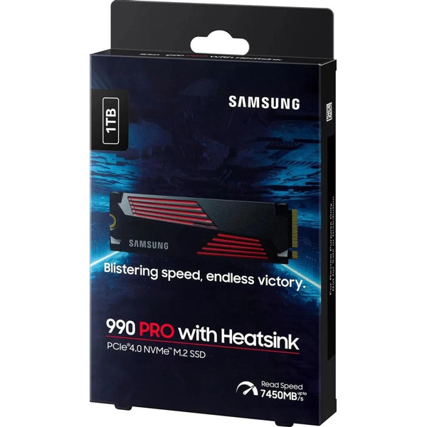 SSD Samsung 990 Pro с радиатором 1TB MZ-V9P1T0CW