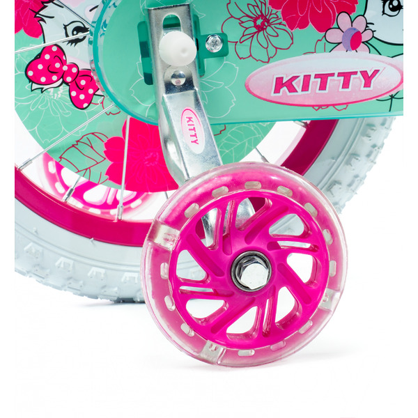 Детский велосипед Favorit Kitty KIT-14GN (розовый/бирюзовый)