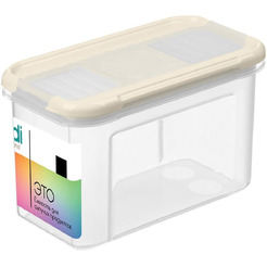 Емкость для сыпучих продуктов IDILAND Modena 221111925/01 (светло-бежевый)