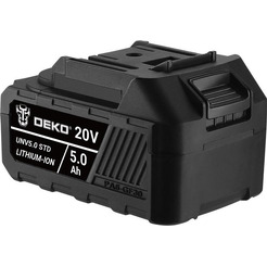 Аккумулятор Deko UNV5.0 STD 063-4495 (20В/5 Ач)