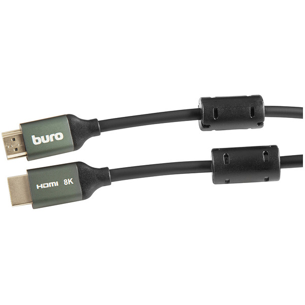 Кабель Buro BHP-HDMI-2.1-3G (ver 2.1, 3 м, черный)