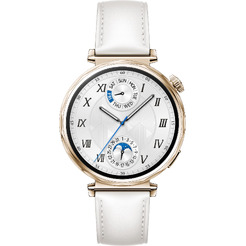 Смарт-часы HUAWEI Watch GT 5 White Leather Strap (JNA-B19) 41mm
