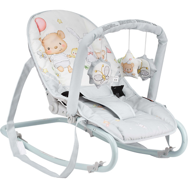 Шезлонг LORELLI Top Relax Grey Bear Party