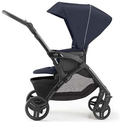 Универсальная коляска CAM Tris Fluido Easy (3 в 1, белый медвежонок, синий-черный)
