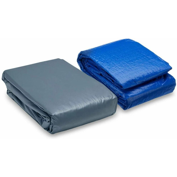 Каркасный бассейн Intex Prism Frame Clearview 26722 (427х107)